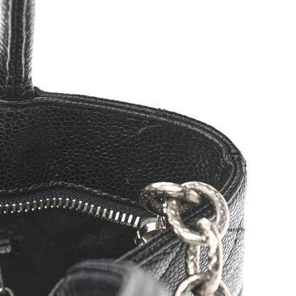 Chanel Caviar Quilted Medallion Tote Black 11 of 12