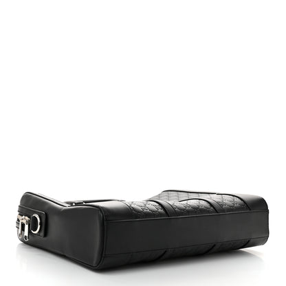 Gucci Guccissima Signature Eden Briefcase Black 4 of 11
