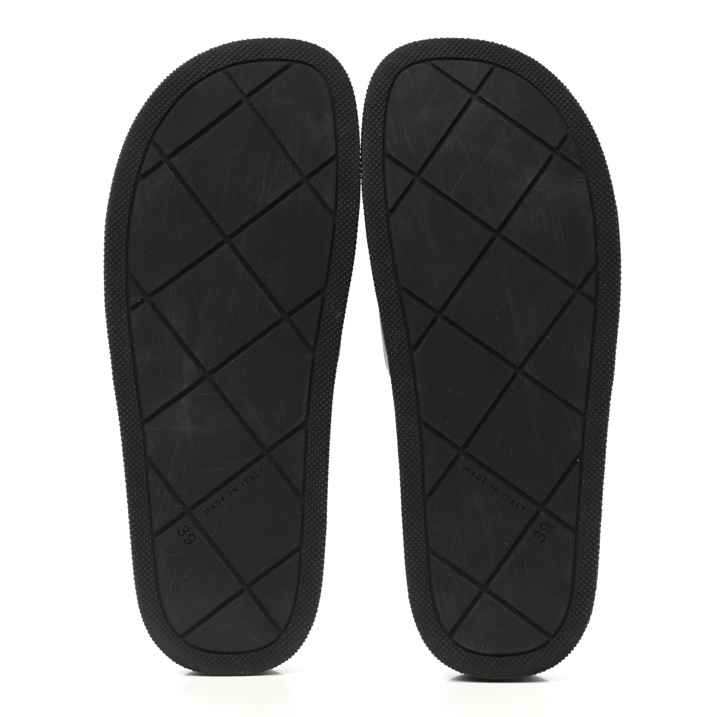 Rubber The Slider Sandals 39 Black