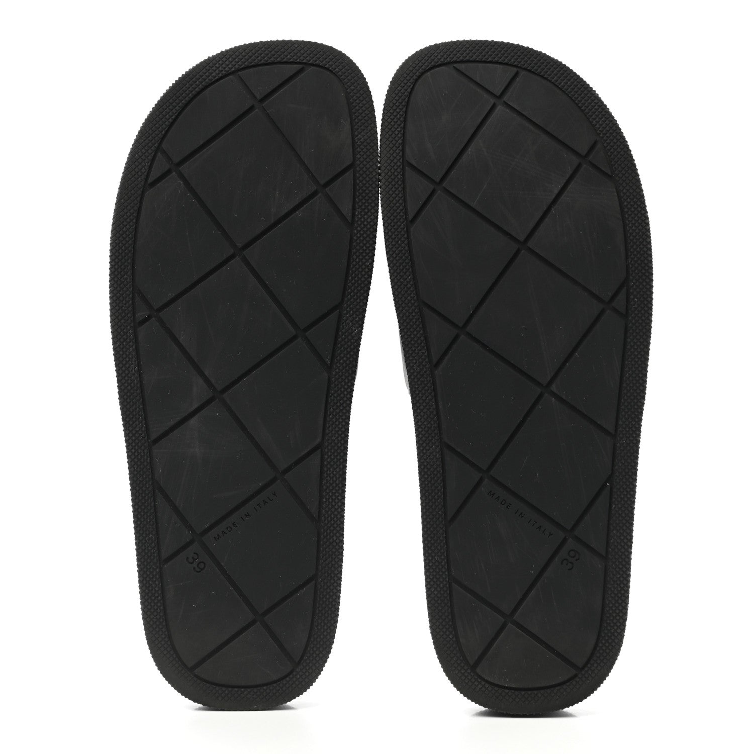 Bottega Veneta Rubber The Slider Sandals 39 Black 5 of 8