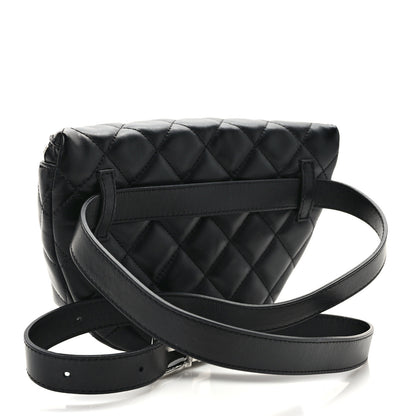 Chanel Calfskin Quilted Waist Belt Bag Black 3 of 11