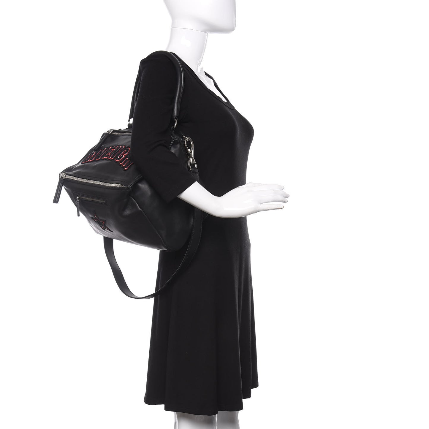 Calfskin Gothic Medium Pandora Black