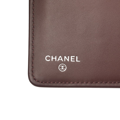 Chanel Caviar Quilted Yen Wallet Black 6 of 9