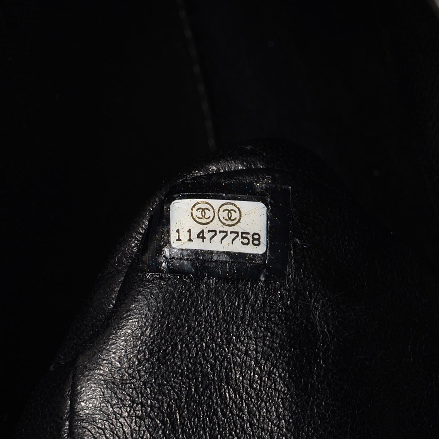 Chanel Washed Caviar 2.55 Reissue 227 Flap Black 8 of 9