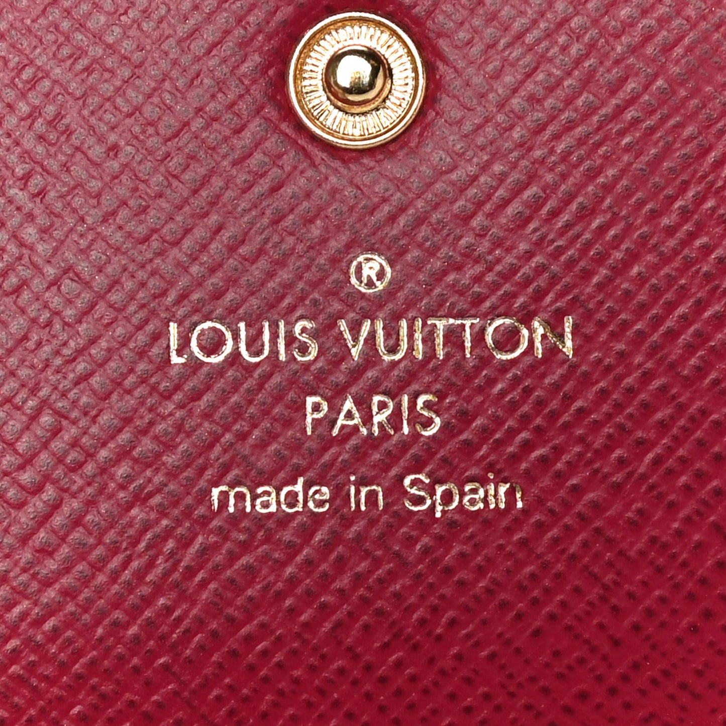 Monogram Rosalie Coin Purse Fuchsia