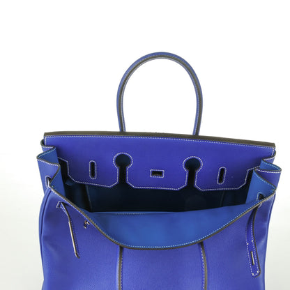 Hermes Epsom Birkin 35 Bleu Electrique Mykonos 22 of 24