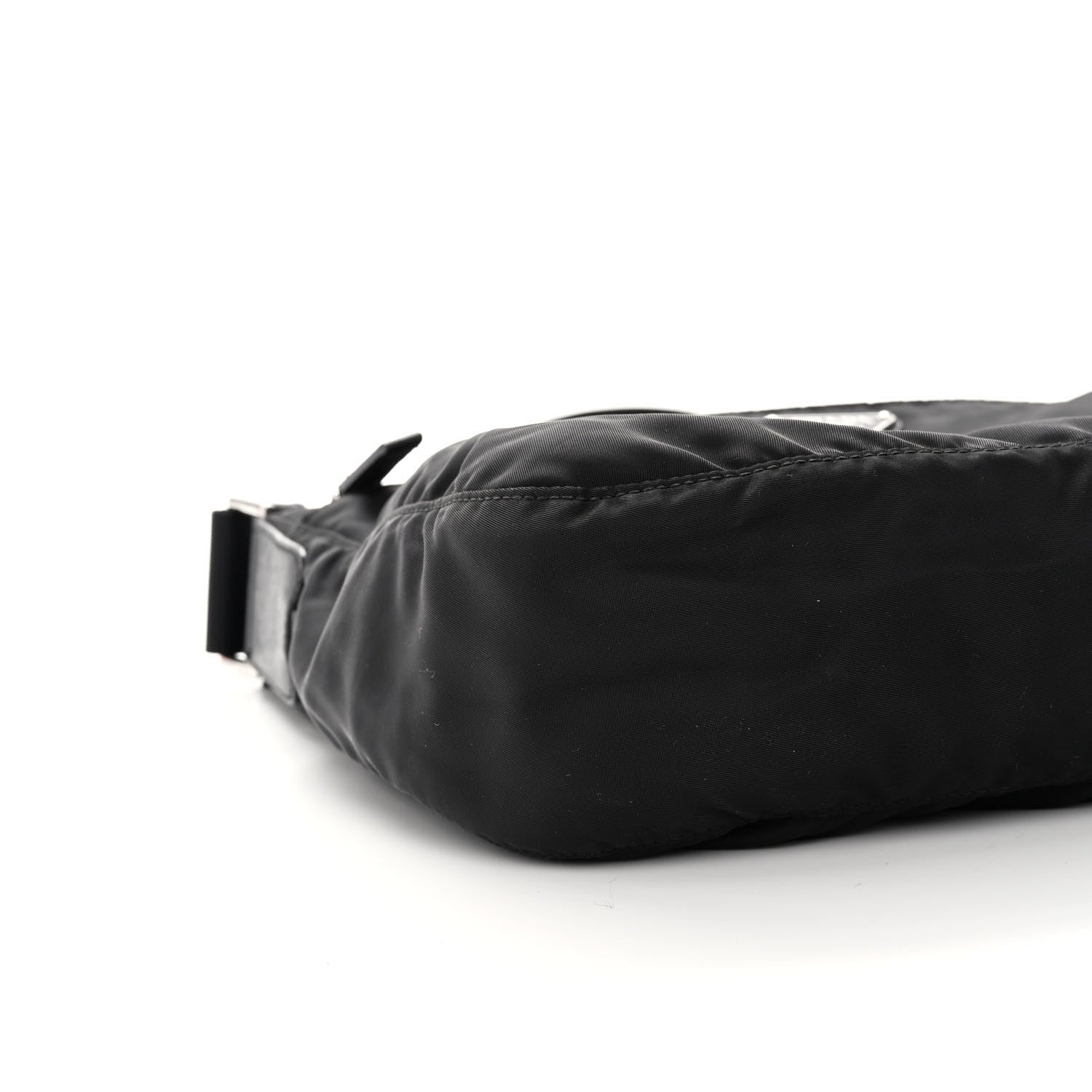 Prada Tessuto Nylon Saffiano Messenger Black 7 of 11