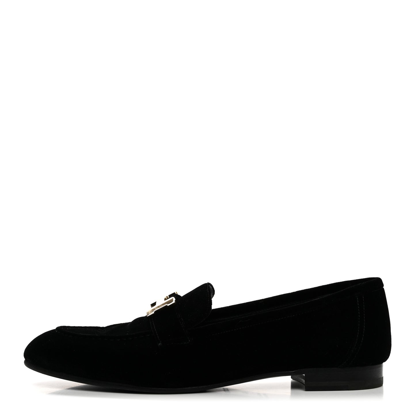 Velvet Womens Paris Loafers 41 Black