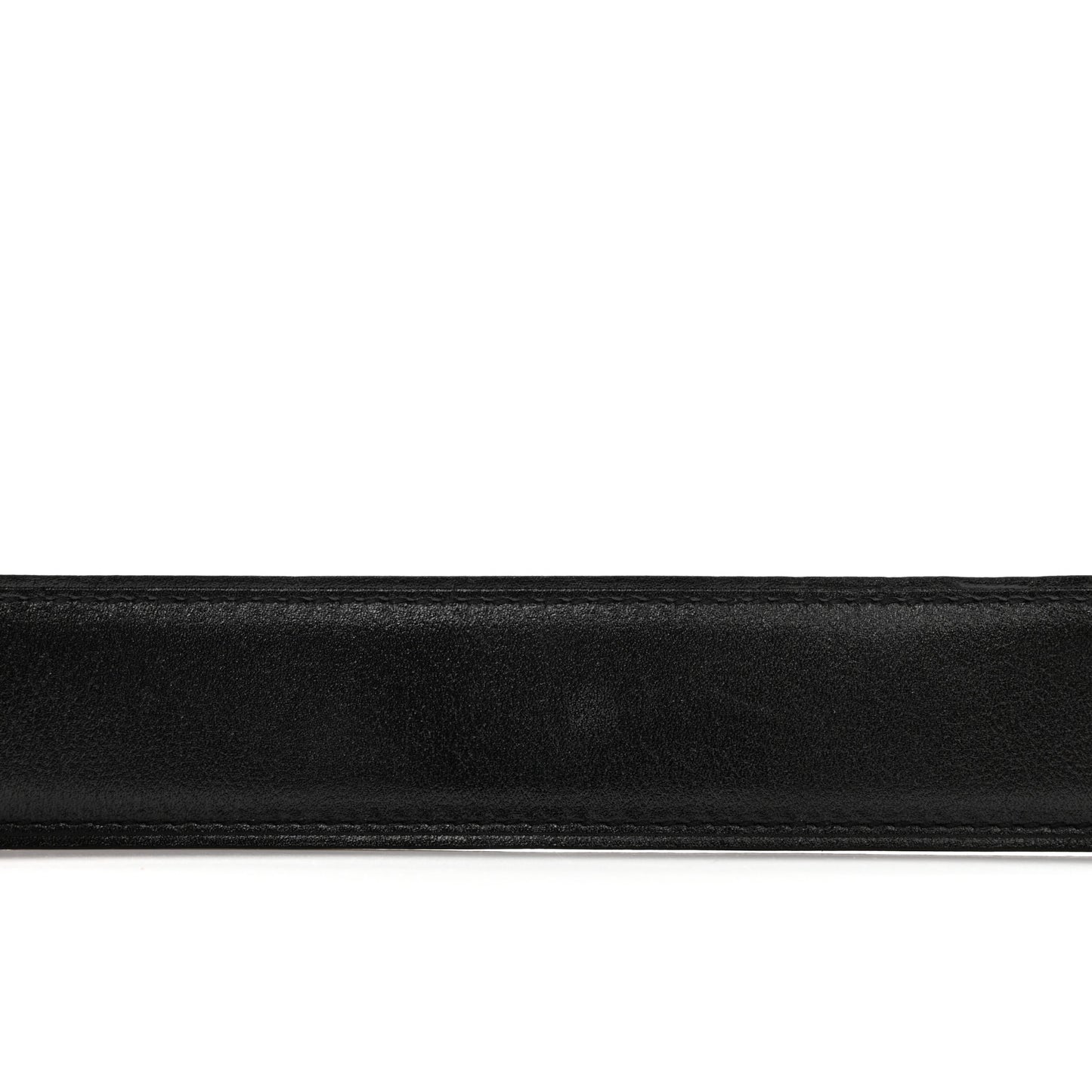 Box Togo 32mm Guilloche H Belt 80/32 Black Chocolate