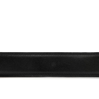 Hermes Box Togo 32mm Guilloche H Belt 80/32 Black Chocolate 7 of 8