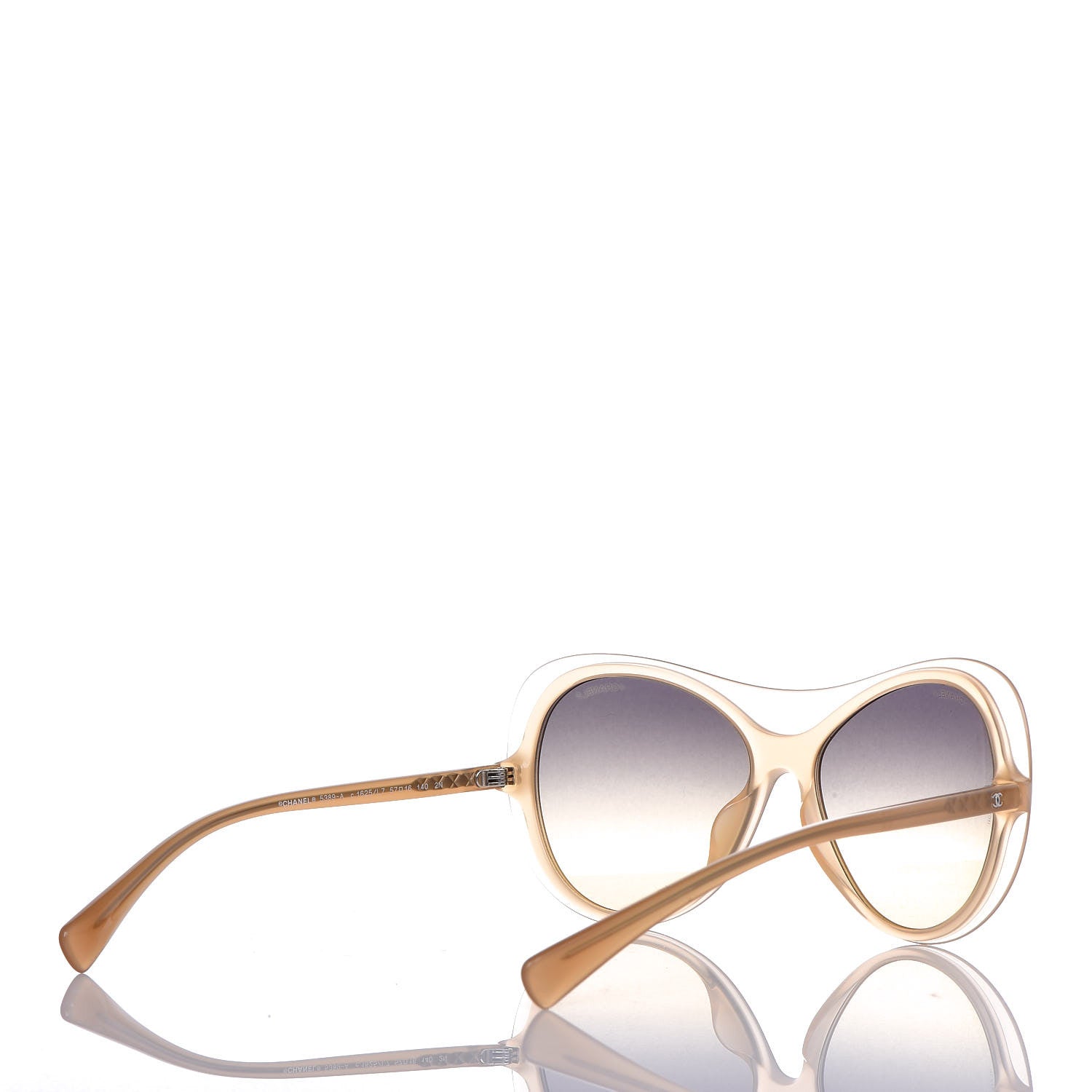 Chanel Oval Sunglasses 5389-A Light Brown 4 of 7