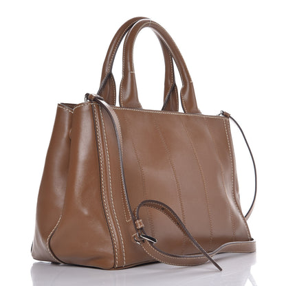 Prada Soft Calf Tote Cannella 4 of 13