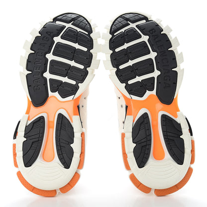 Balenciaga Mesh Nylon Mens Track Sneakers 45 White Orange 5 of 7