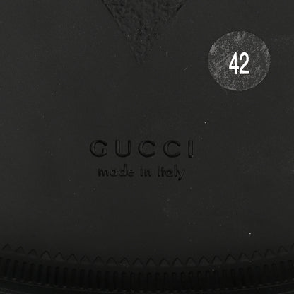 Gucci Nappa Matelasse Double G Marmont Loafers 42 Black 7 of 10