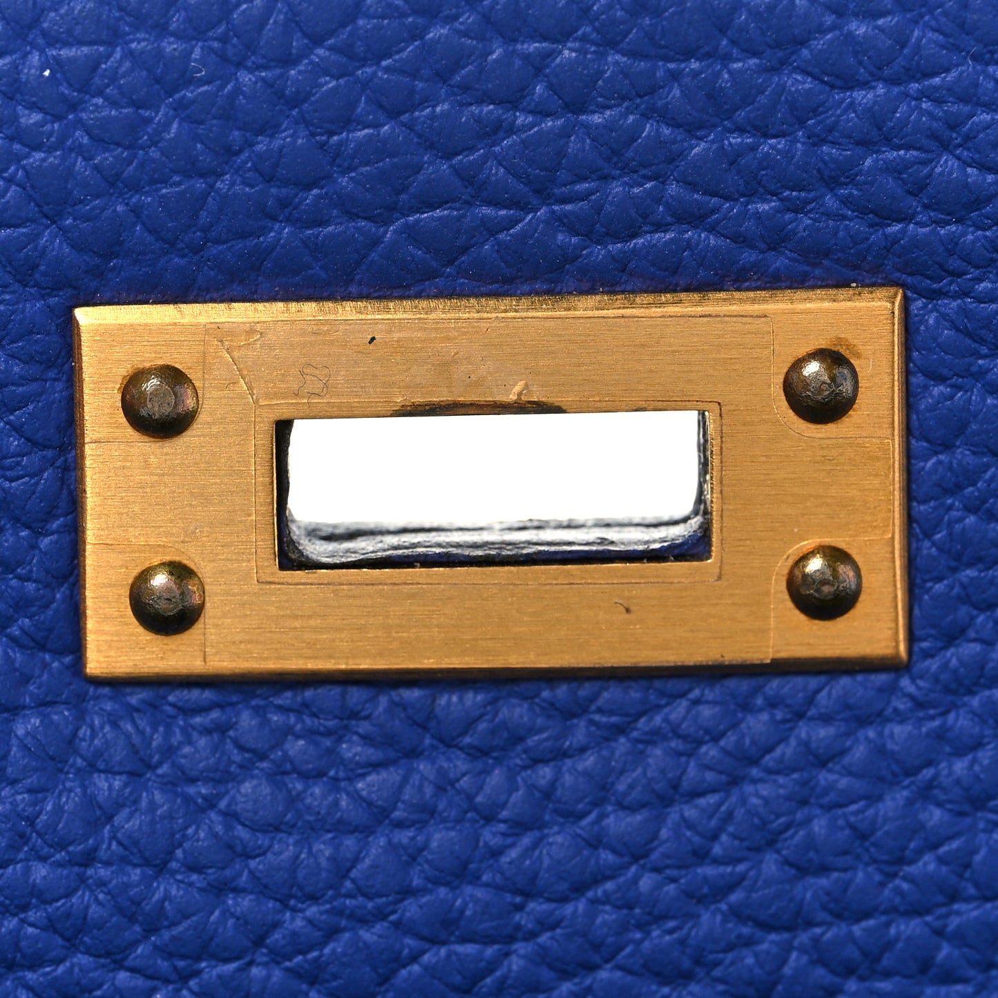 Togo Horseshoe Kelly Retourne 25 Bleu Electrique Bordeaux
