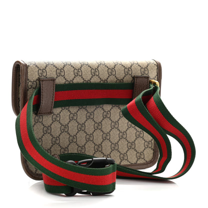 Gucci GG Supreme Monogram Neo Vintage Web Belt Bag Brown 3 of 11