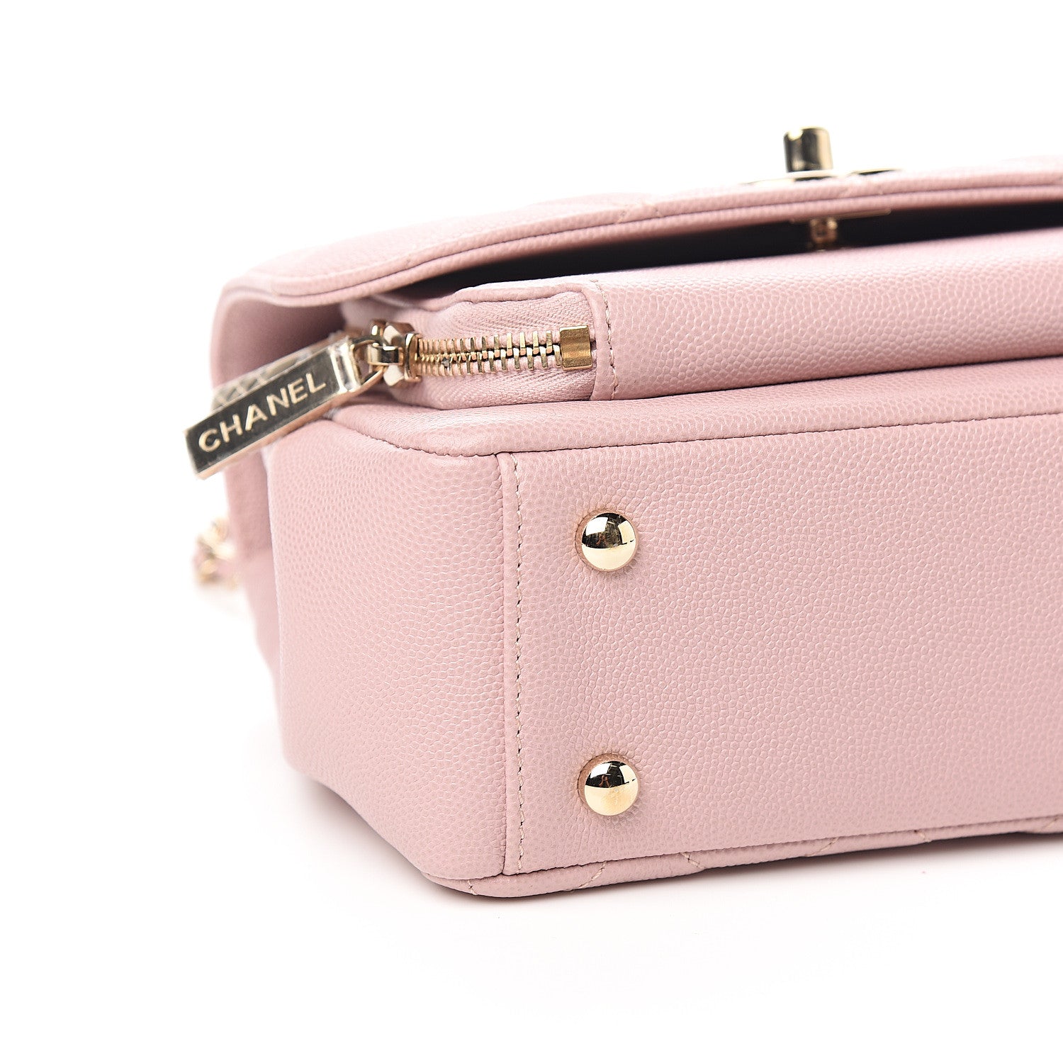 Chanel Caviar Quilted Small Business Affinity Flap Light Pink 7 of 8