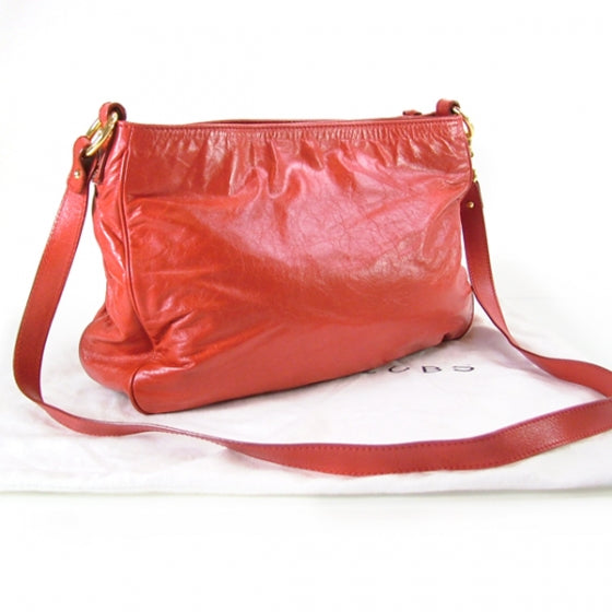 Marc Jacobs Leather Red Hobo 3 of 13