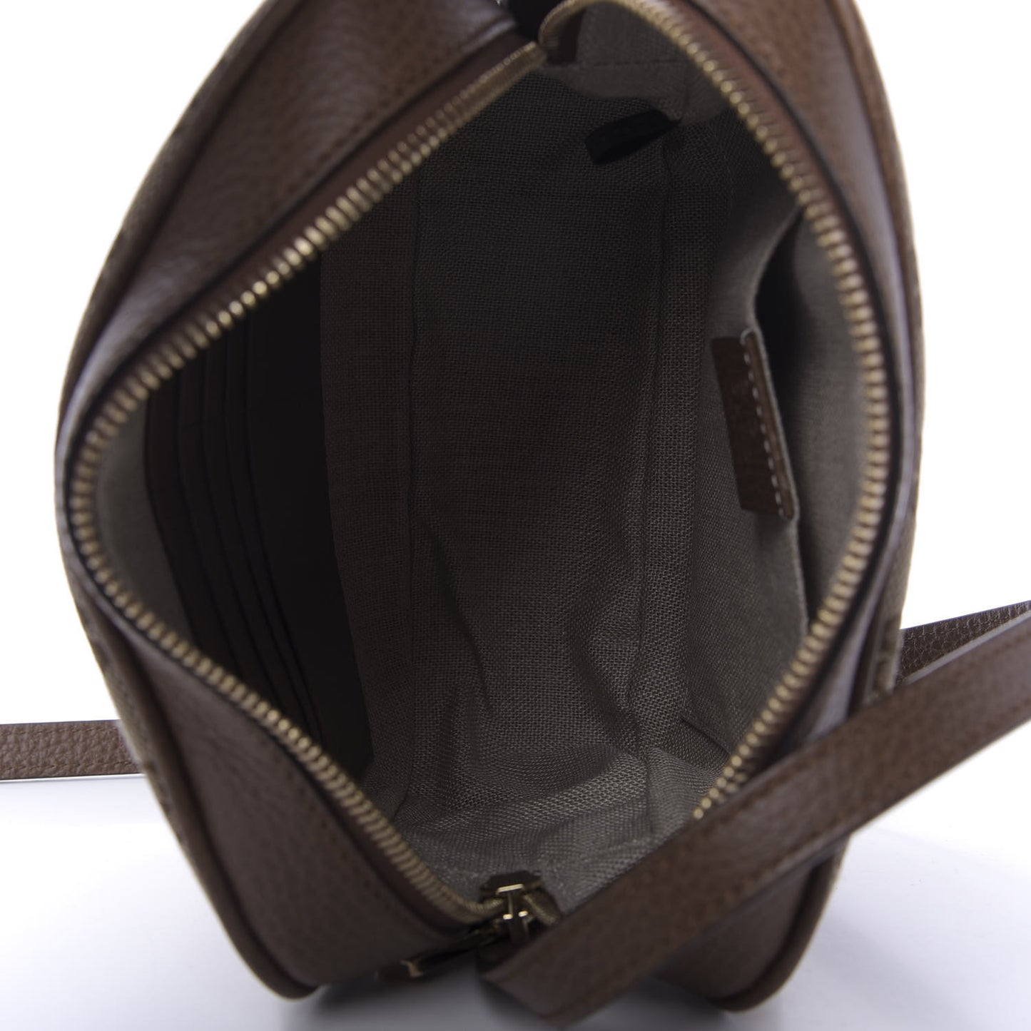 Monogram Mini Bree Messenger Bag Beige Tabacco