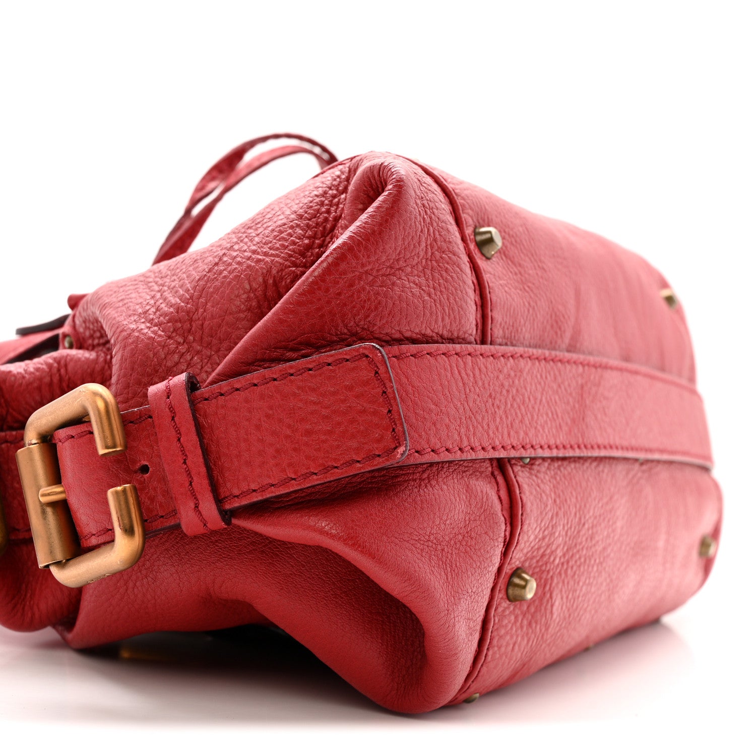 Chloe Calfskin Medium Paddington Satchel Rouge 11 of 23