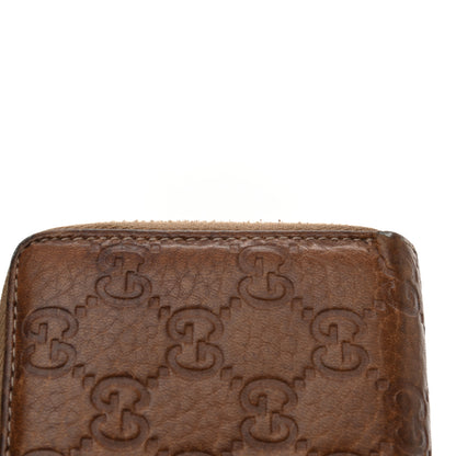 Gucci Guccissima Bamboo Tassel Zip Around Wallet Light Brown 8 of 9