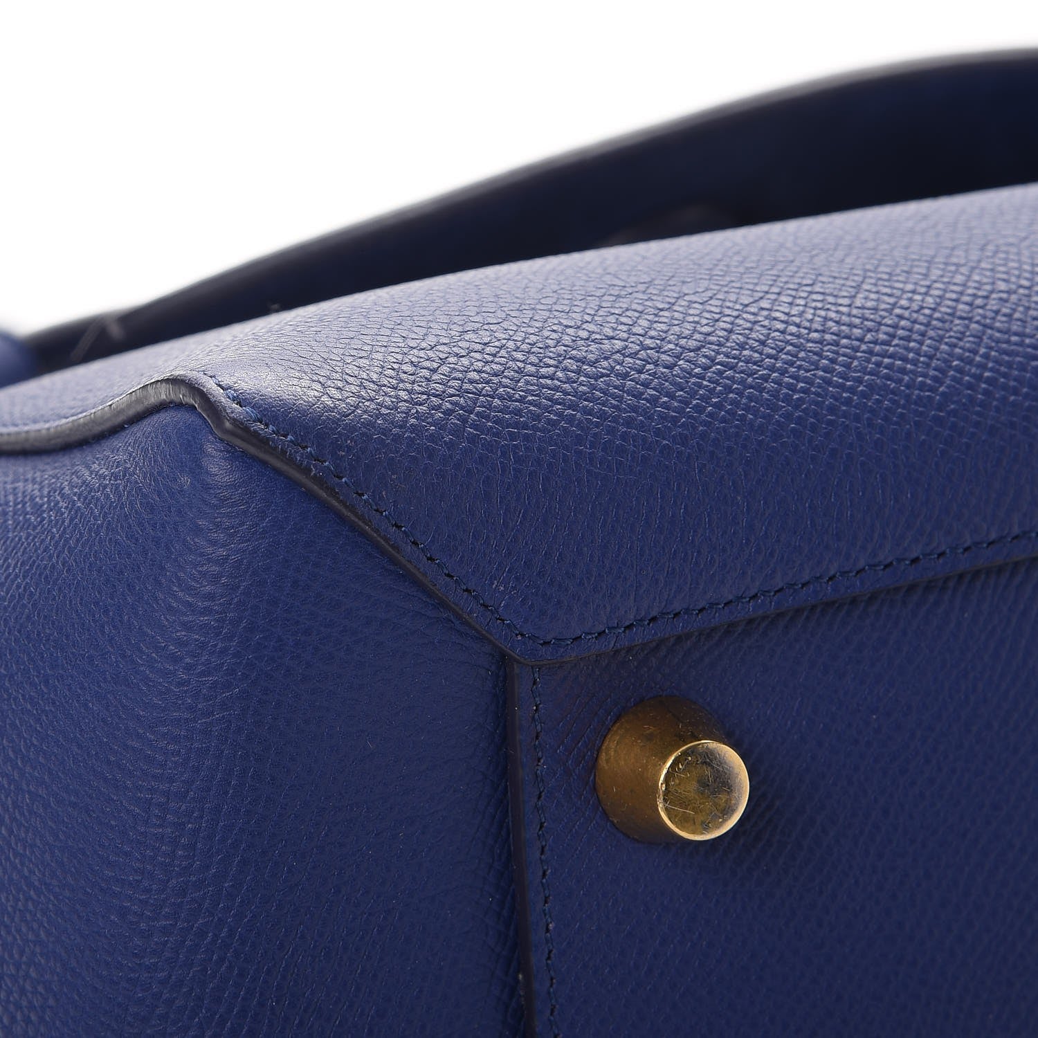 Celine Grained Calfskin Mini Belt Bag Indigo 16 of 19