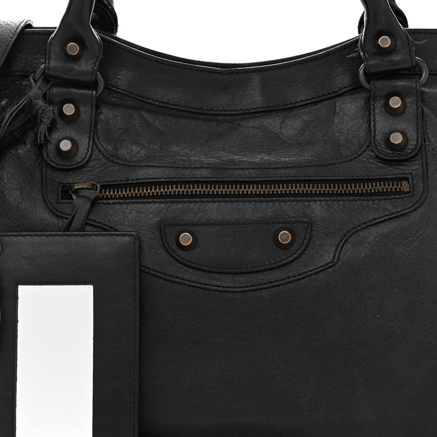 Balenciaga Agneau Classic Hardware City Anthracite 9 of 13