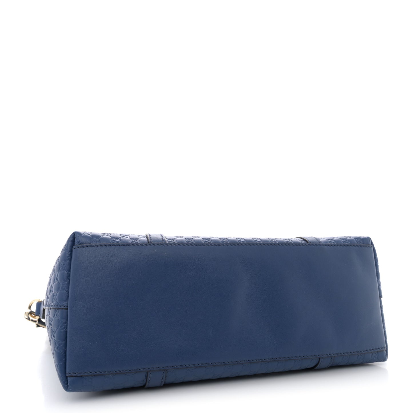 Soft Microguccissima Small Zippered Satchel Caspian
