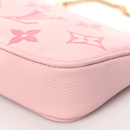 Louis Vuitton Empreinte Monogram Giant By The Pool Mini Pochette Accessories Bouton De Rose 8 of 9