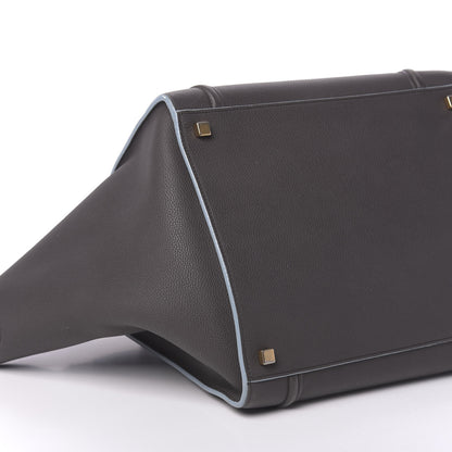 Celine Baby Grained Calfskin Medium Phantom Luggage Anthracite 12 of 18