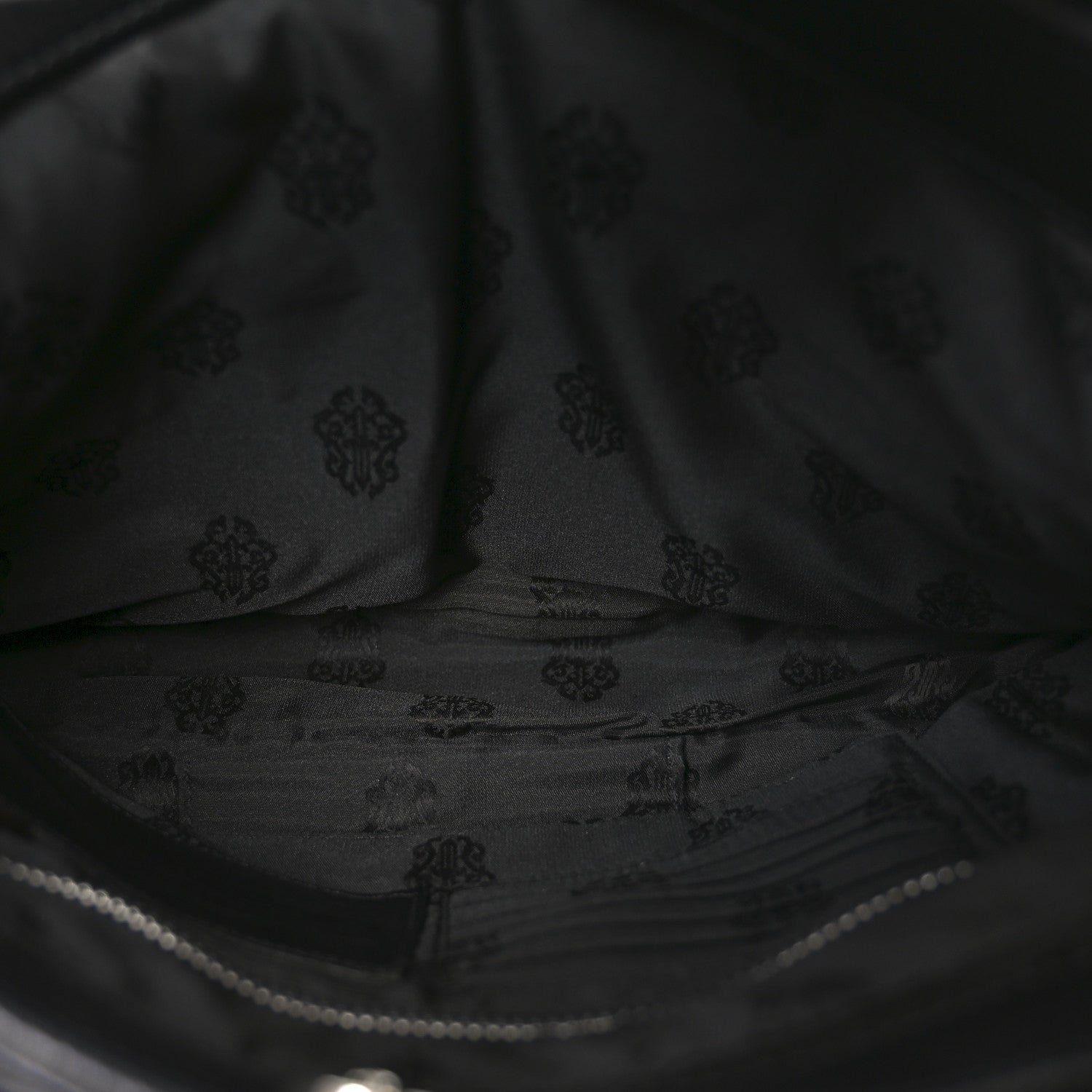 Chrome Hearts Grained Calfskin JJ Dean Tote Black 5 of 9