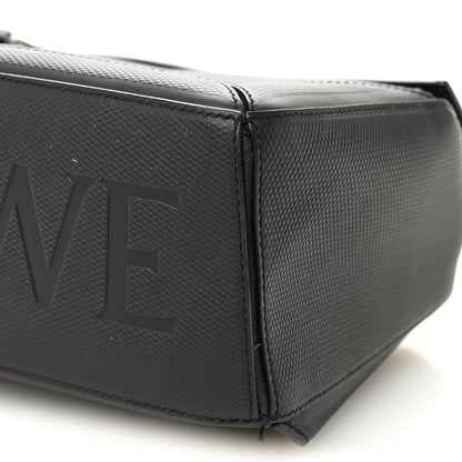 Loewe Diamond Embossed Calfskin Small Puzzle Bumbag Black 9 of 9