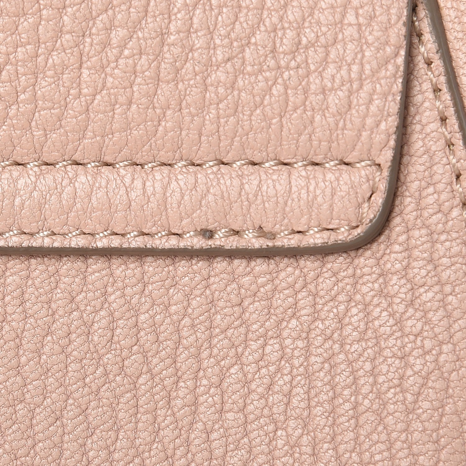 Chloe Grained Lambskin Mini Drew Shoulder Bag Cement Pink 7 of 9