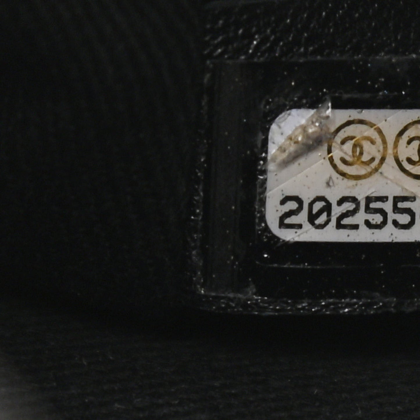Aged Calfskin Flap Black