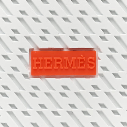 Hermes Calfskin Day Sneakers 37.5 White 7 of 10