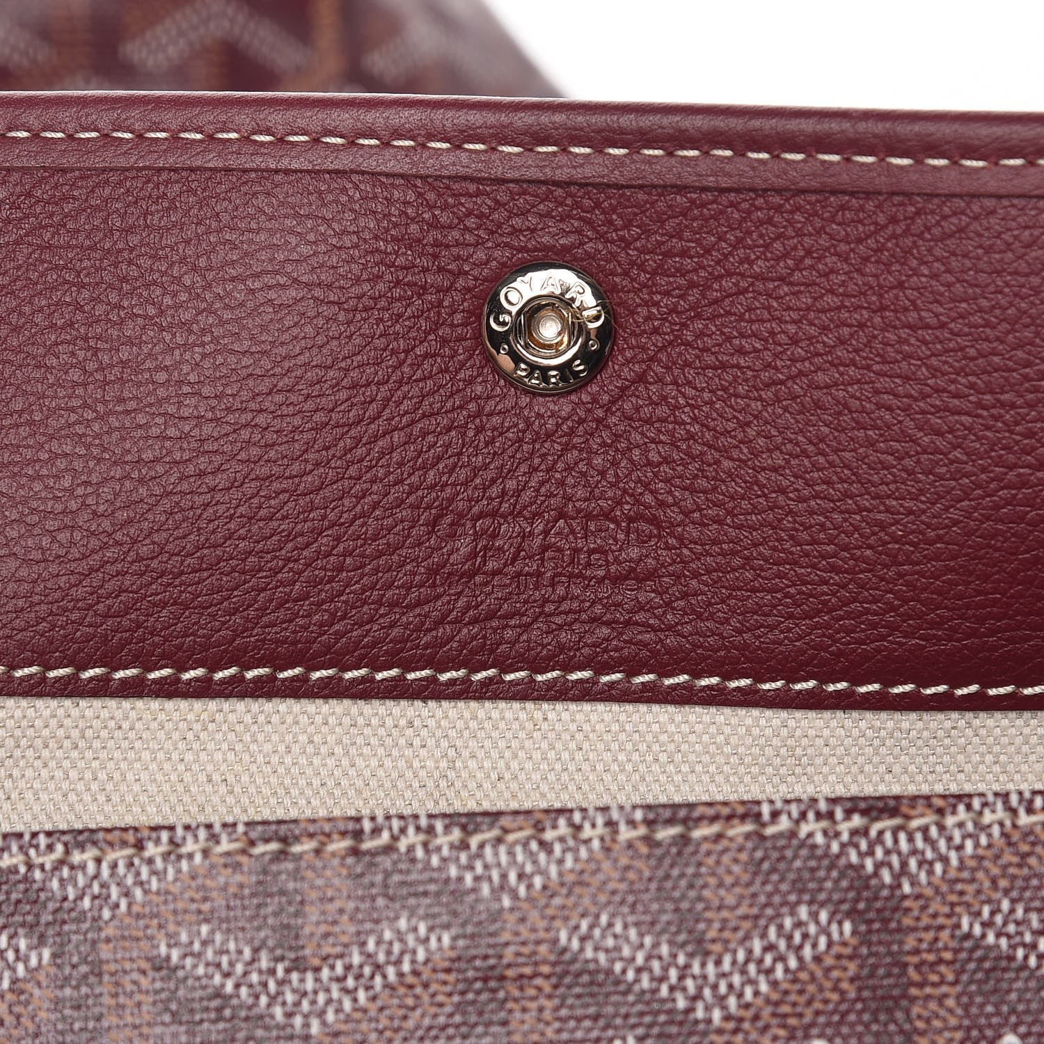 Goyard Goyardine Saint Louis PM Bordeaux 7 of 10