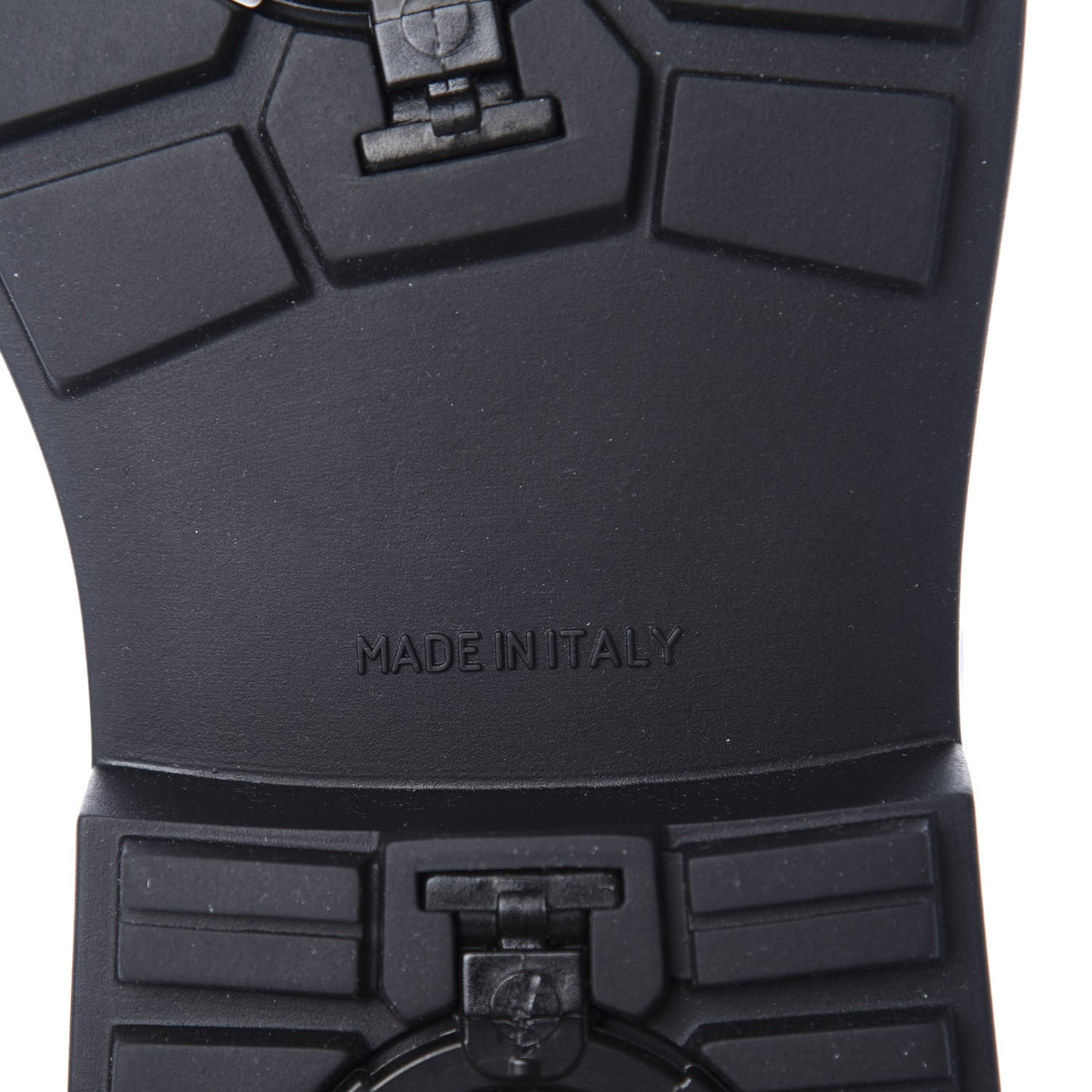 Calfskin Nylon CC Ankle Snow Boots 36 Black