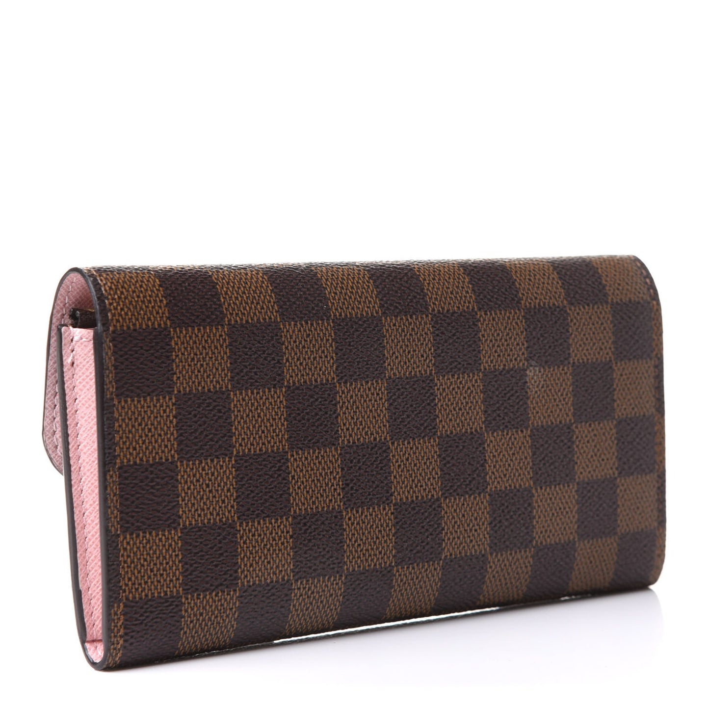 Damier Ebene Emilie Wallet Rose Ballerine