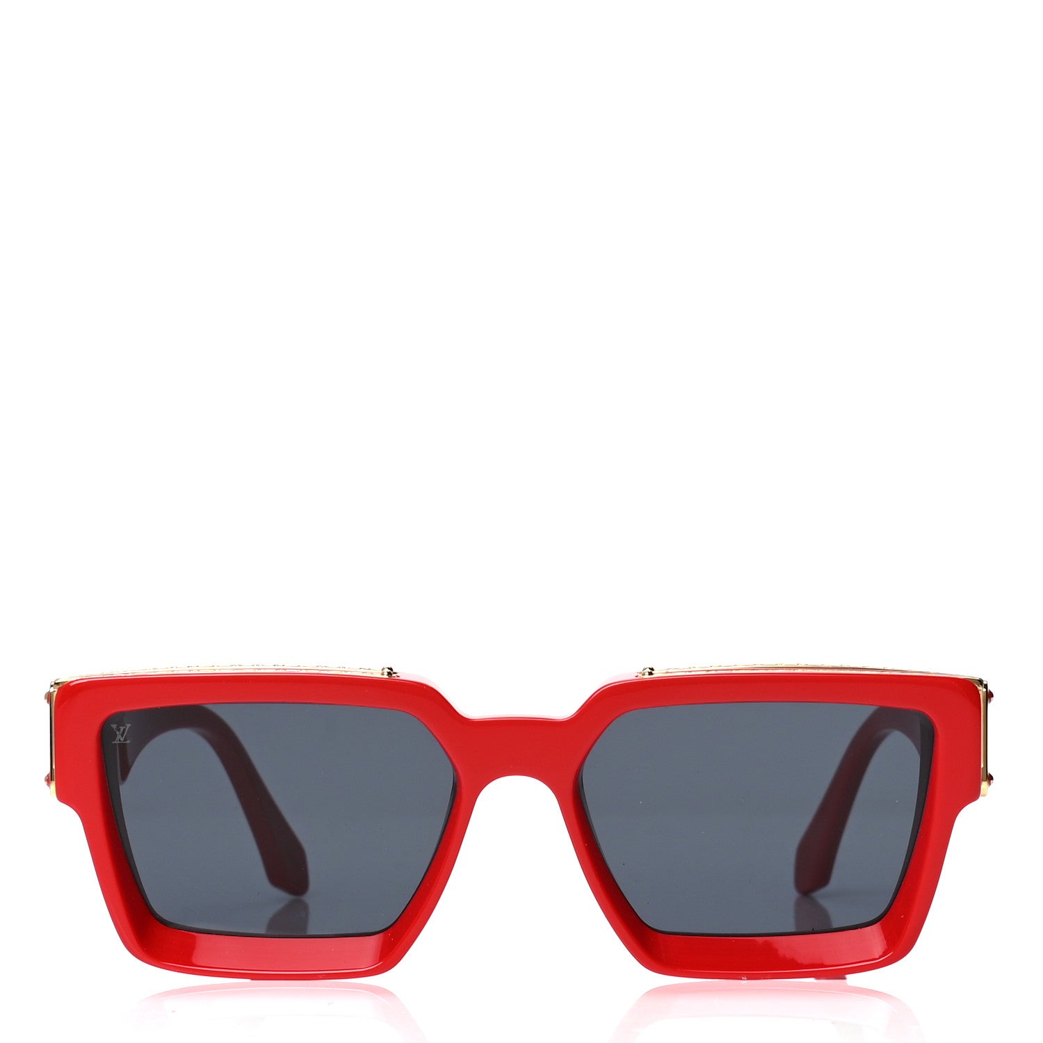Louis Vuitton Acetate 1.1 Millionaires Z1169W Sunglasses Red 2 of 4