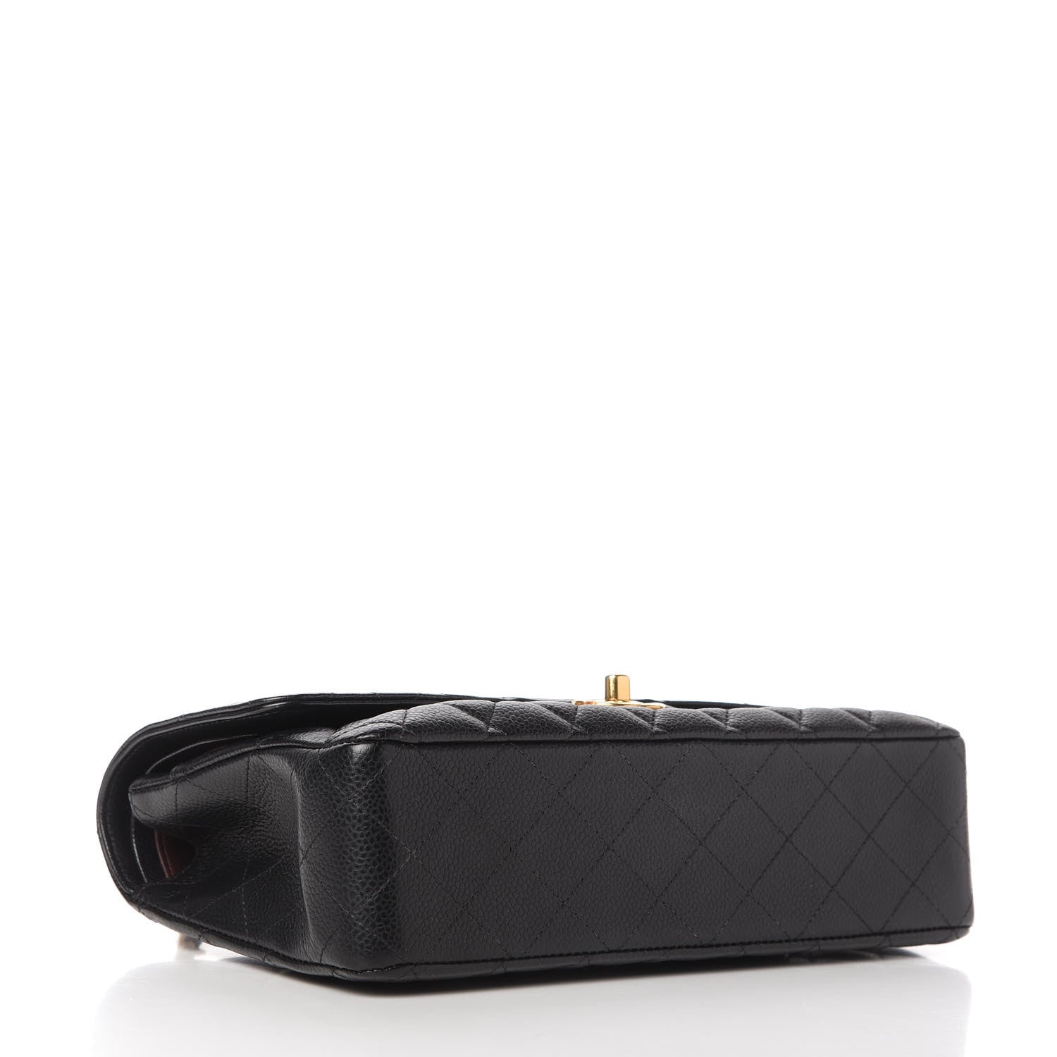 Chanel Caviar Quilted Medium Double Flap Black 4 of 10