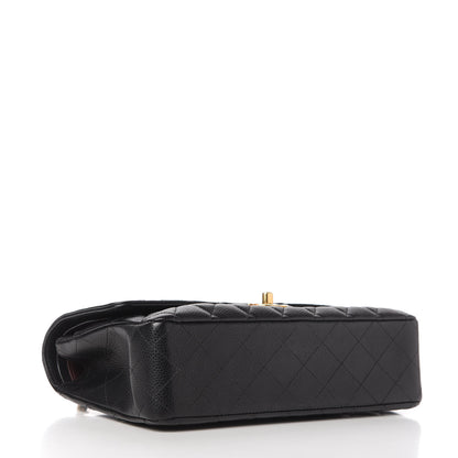 Chanel Caviar Quilted Medium Double Flap Black 4 of 10