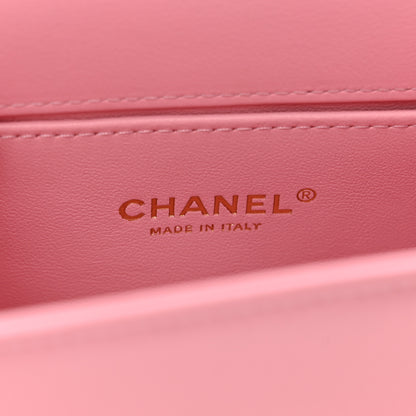 Chanel Calfskin Quilted Small Boy Flap Light Pink 7 of 10