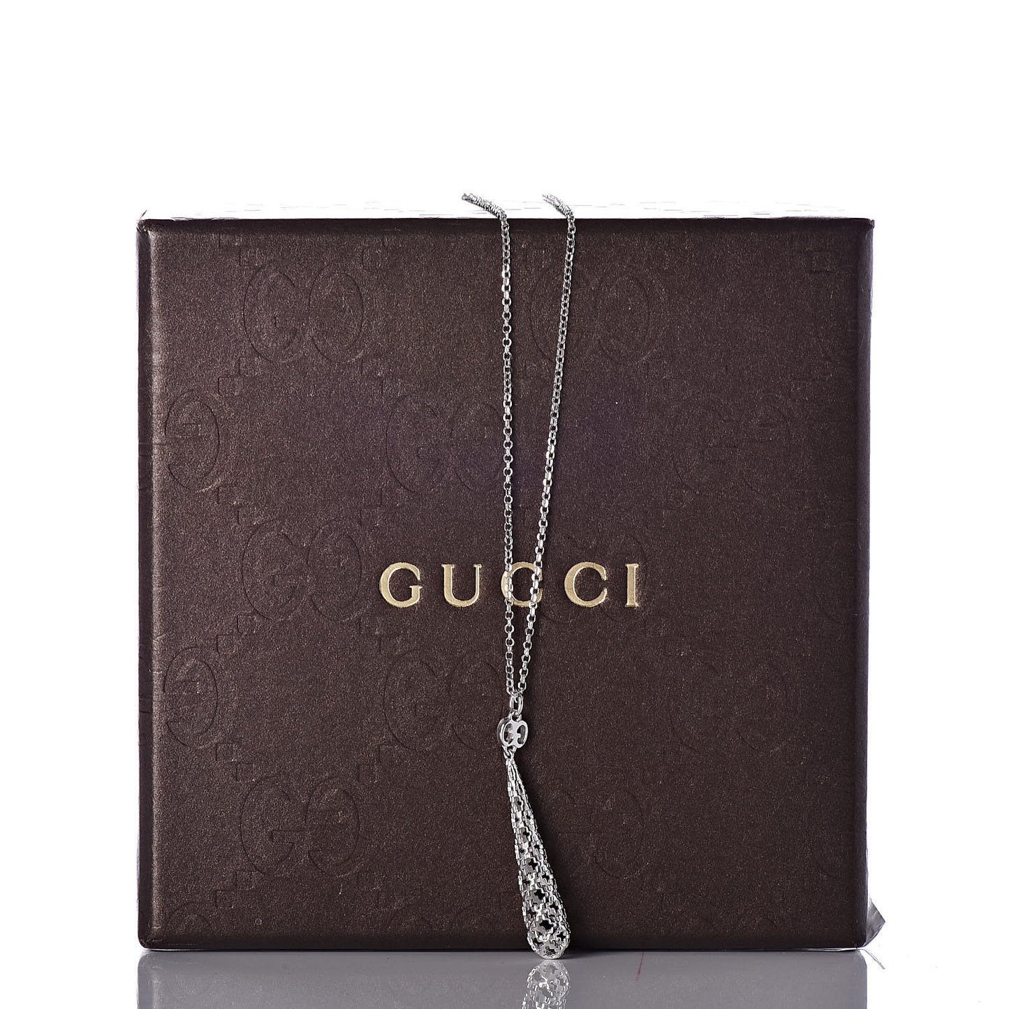 18K White Gold Diamantissima Pendant Necklace