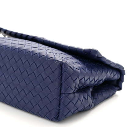 Bottega Veneta Nappa Intrecciato Medium Olimpia Shoulder Bag Atlantic 8 of 10