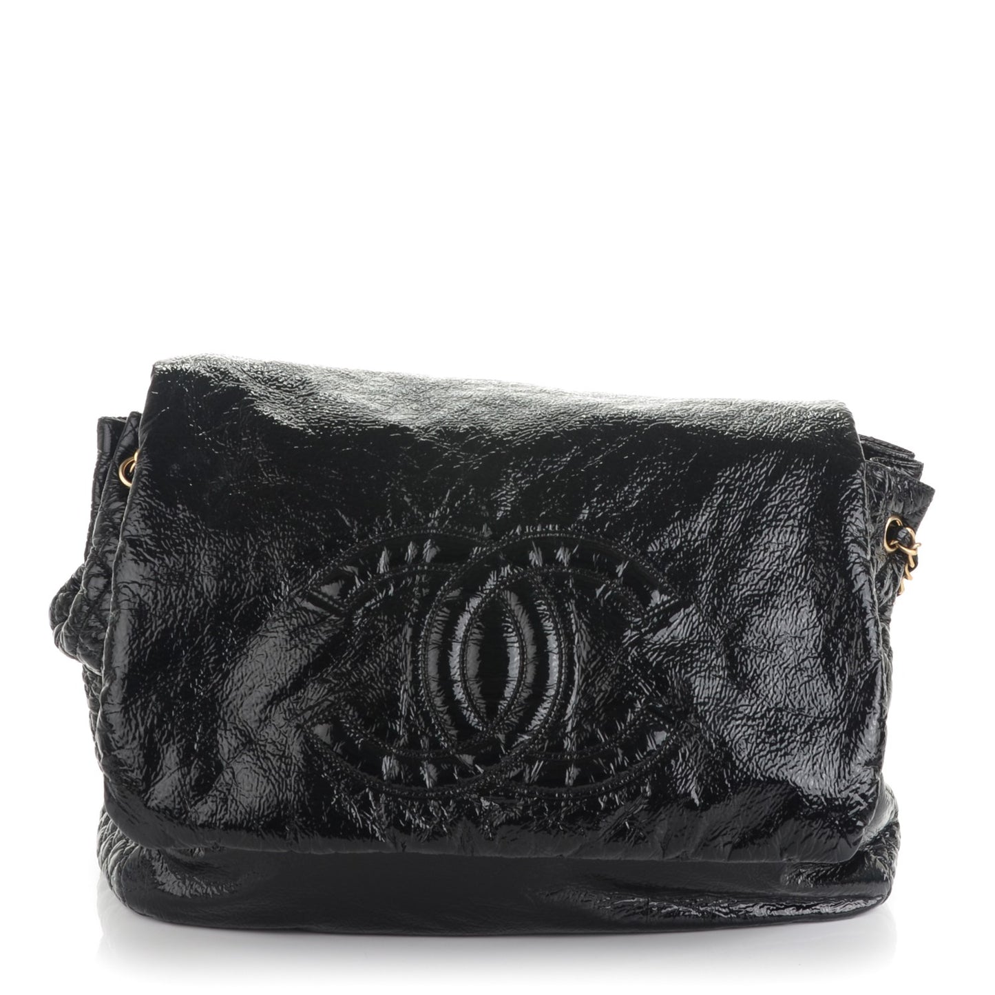 Vinyl XXL Rock and Chain Flap Black