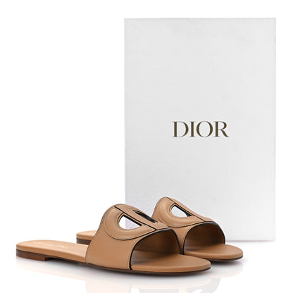 Christian Dior Calfskin D-Club Mule Sandal 40 Natural 11 of 11