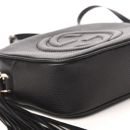 Gucci Pebbled Calfskin Small Soho Disco Bag Black 5 of 9