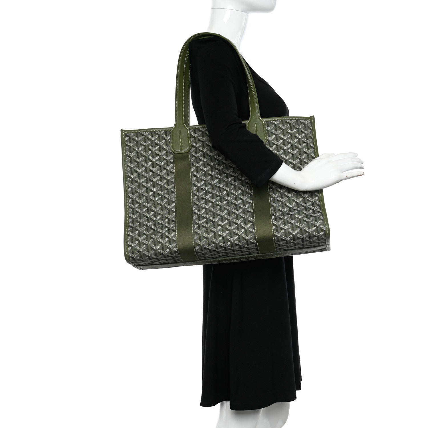Goyard Goyardine Villette MM Tote Khaki 2 of 11