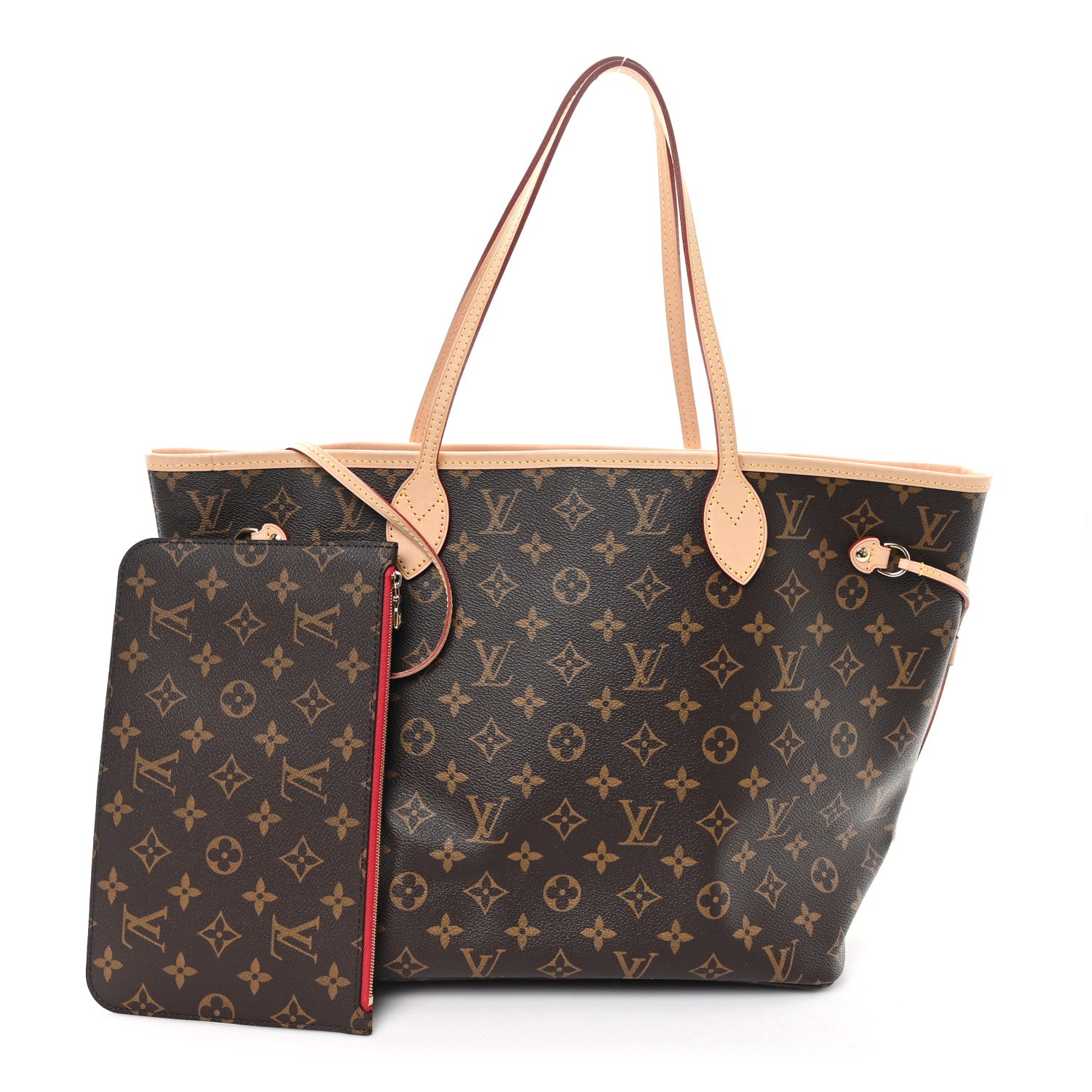 Louis Vuitton Monogram Neo Neverfull MM Cherry 3 of 10