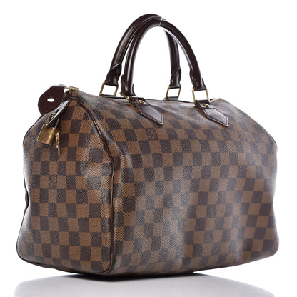 Louis Vuitton Damier Ebene Speedy 30 3 of 21